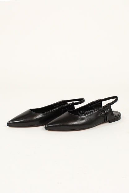 Ballerine Slingback in Pelle