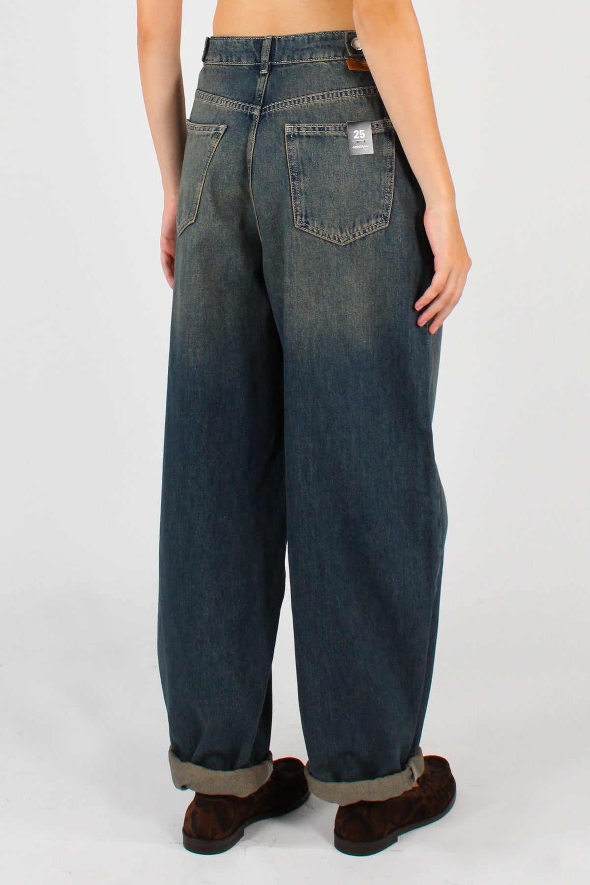 Jeans Balloon Délavé