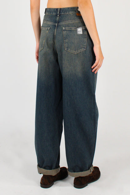 Jeans Balloon Délavé