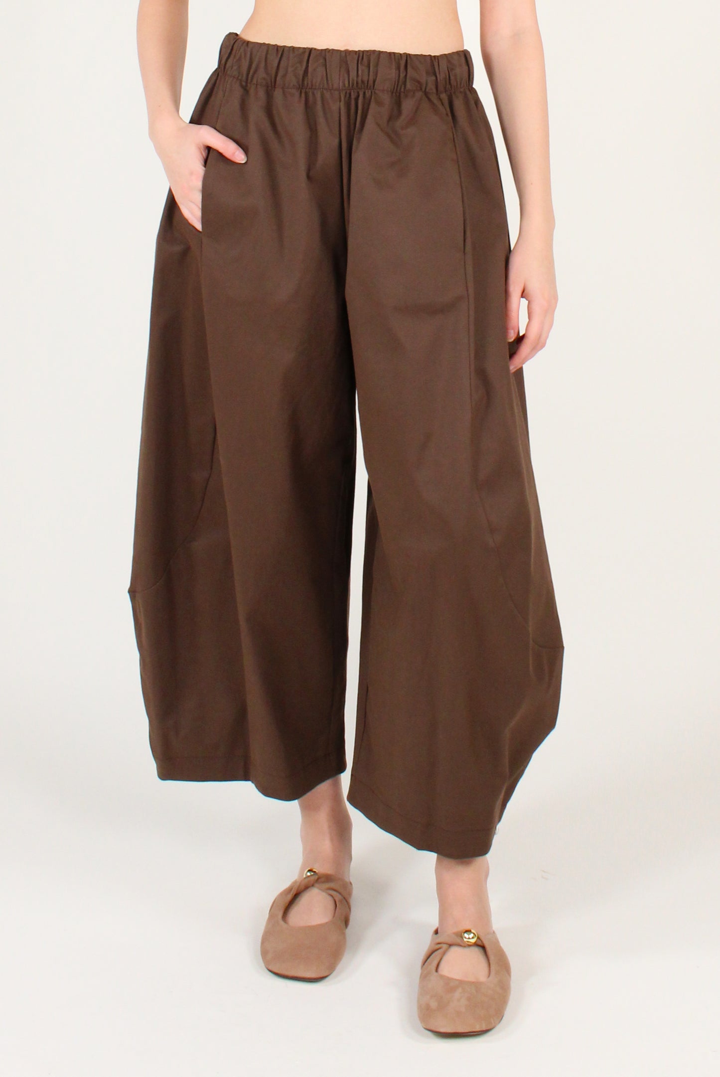 Pantaloni Balloon Over Cotone e Lyocell