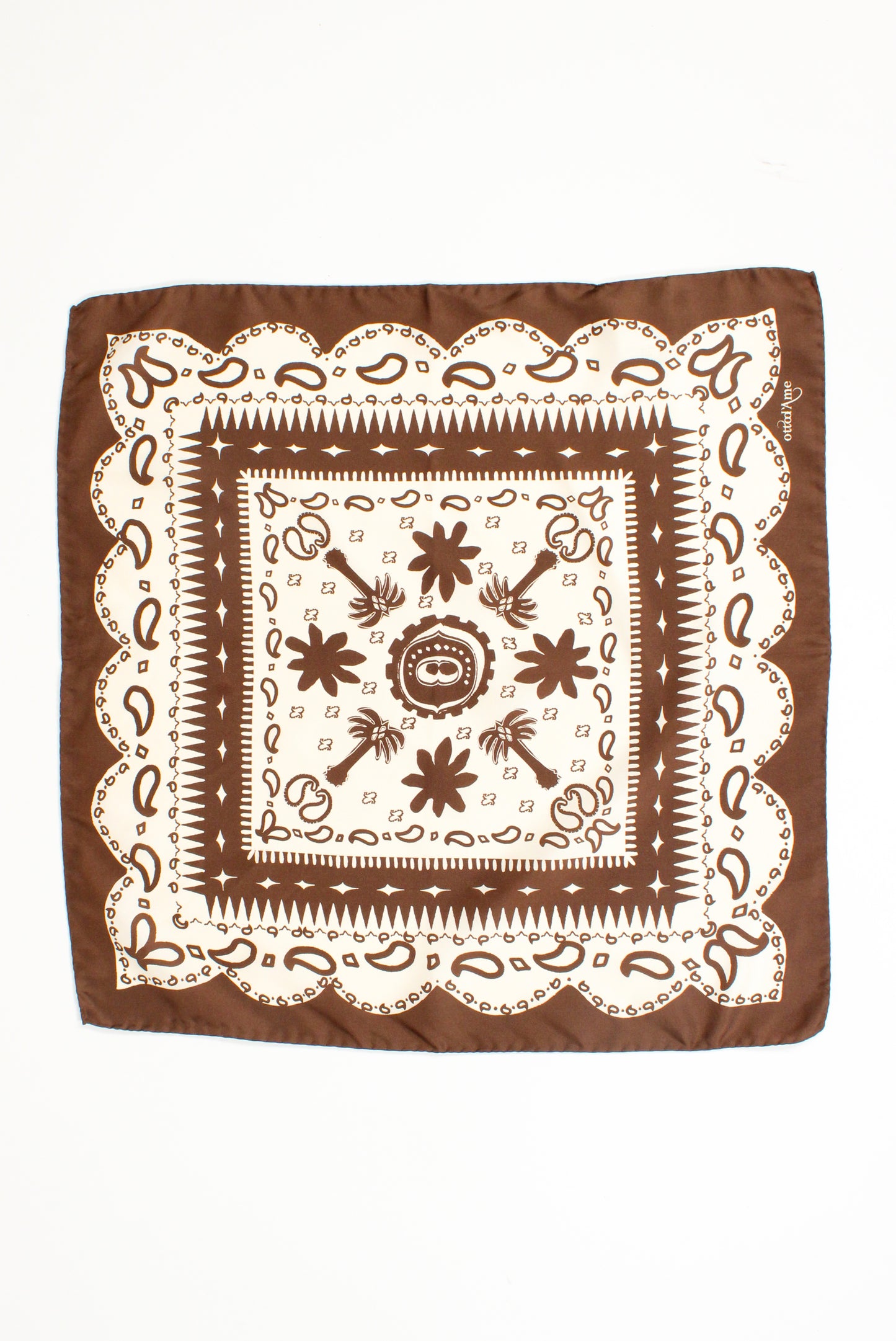 Printed Silk Bandana