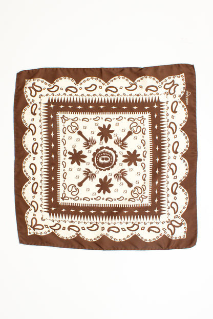 Printed Silk Bandana