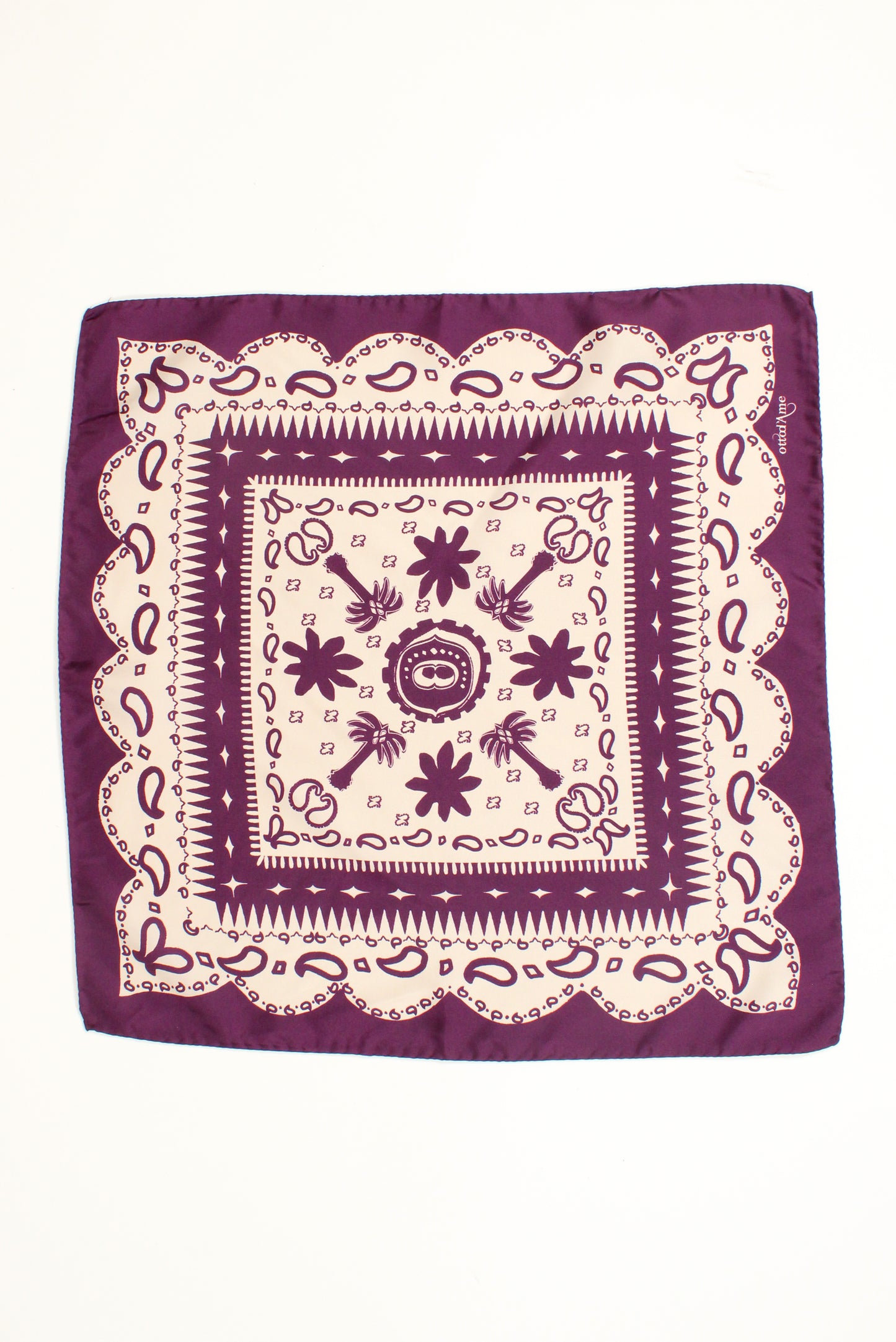 Printed Silk Bandana