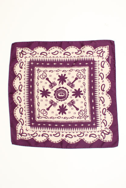 Printed Silk Bandana