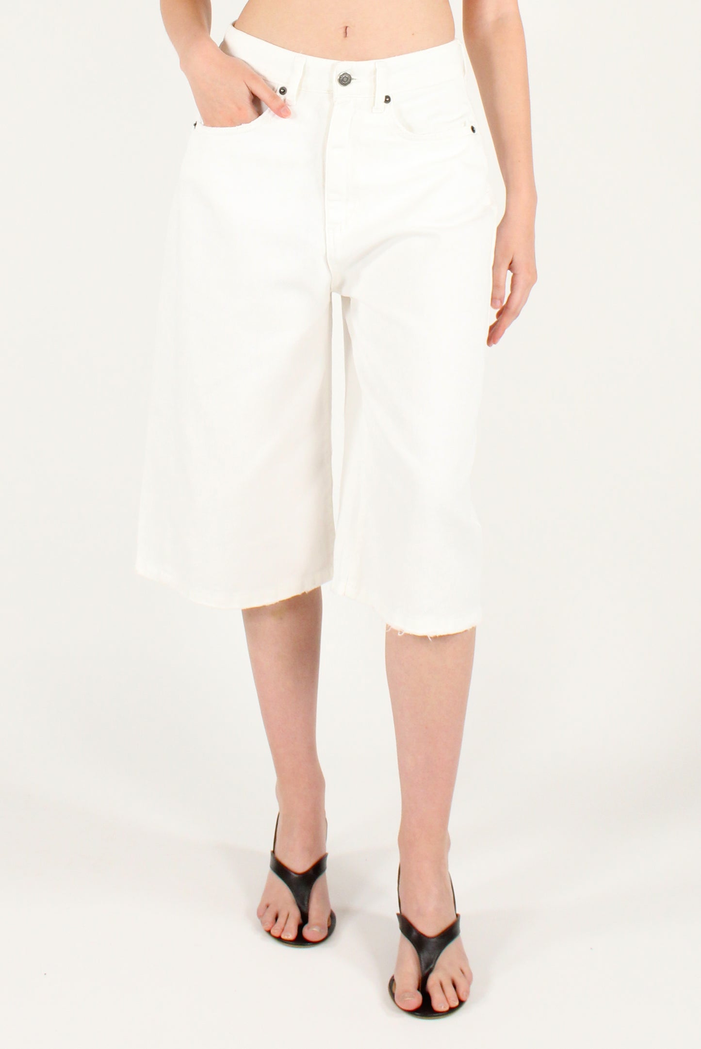 Denim Cargo Shorts