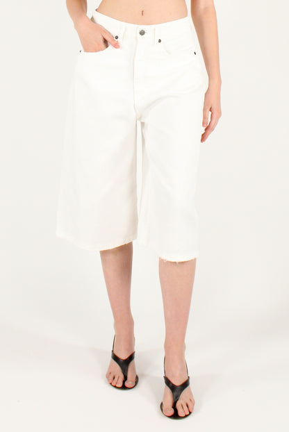 Denim Cargo Shorts