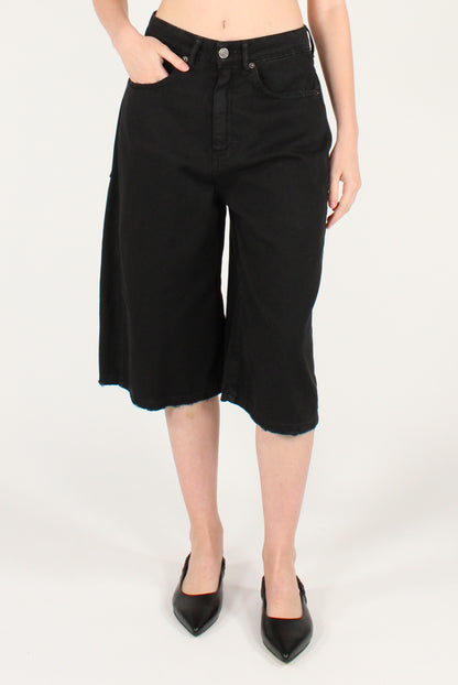 Denim Cargo Shorts