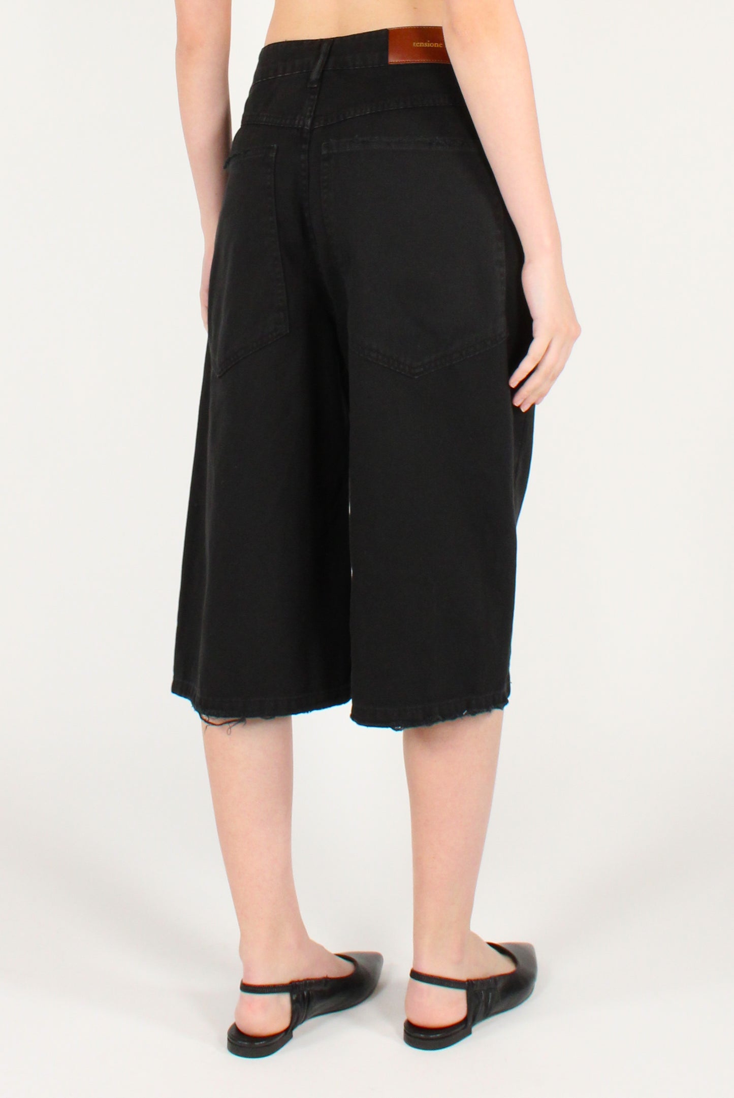 Denim Cargo Shorts