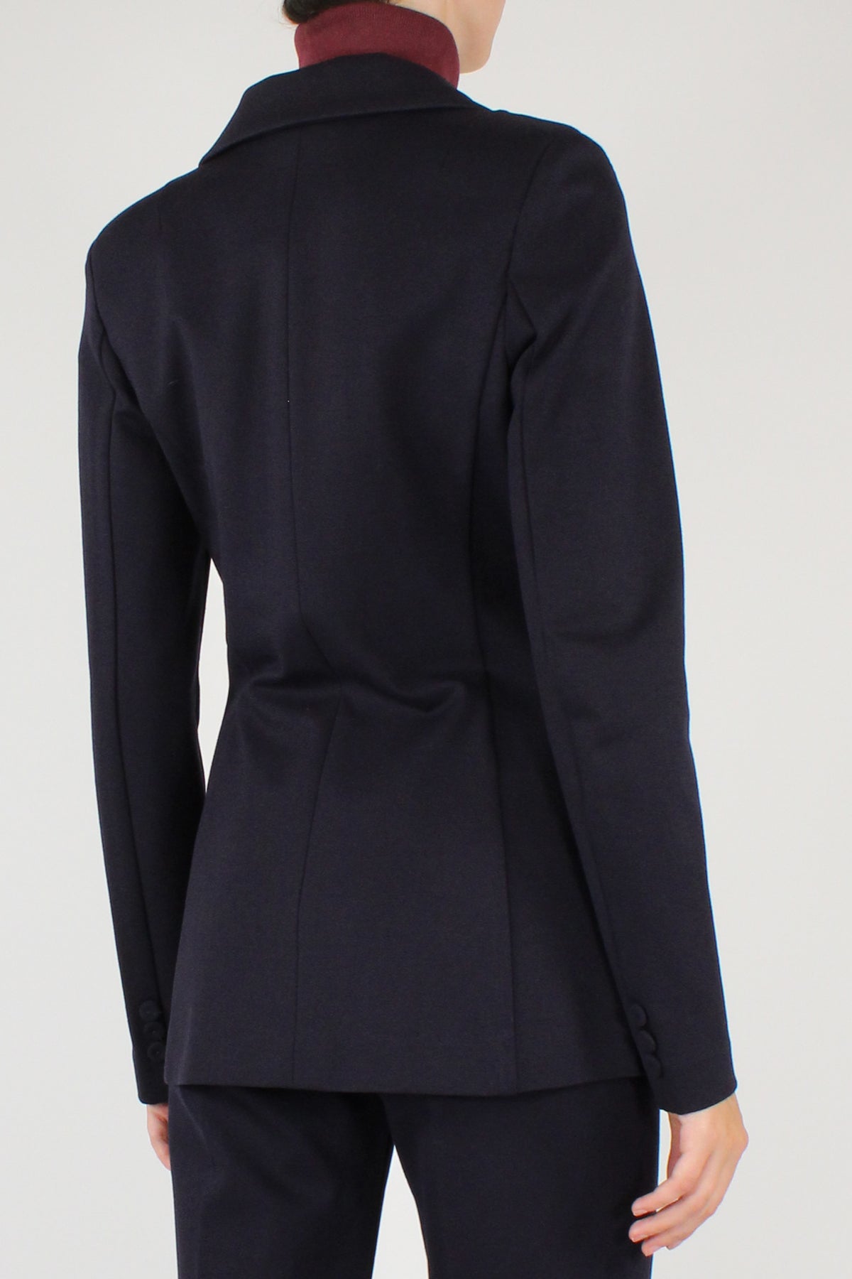 Blazer Doppiopetto Misto Viscosa Elasticizzata