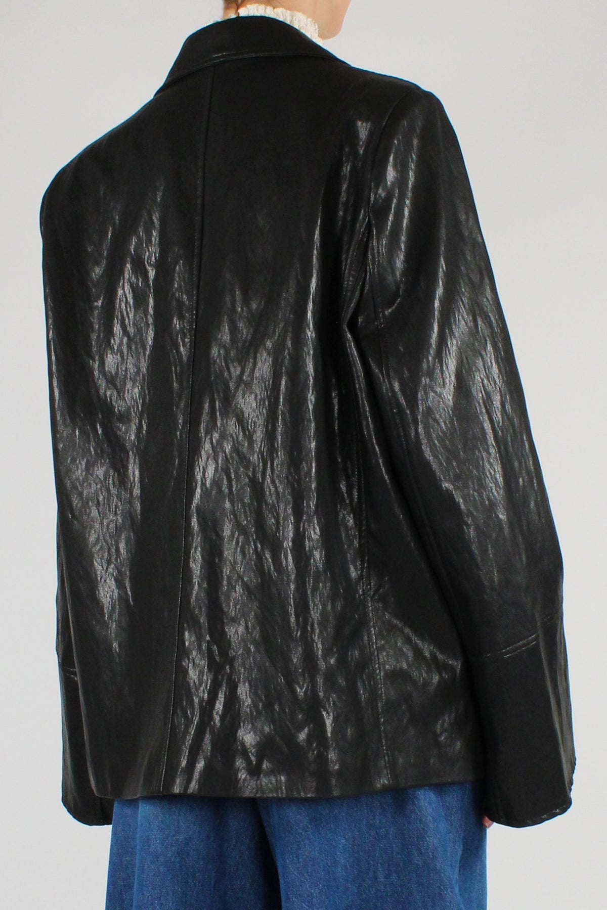 Blazer Over in Ecopelle