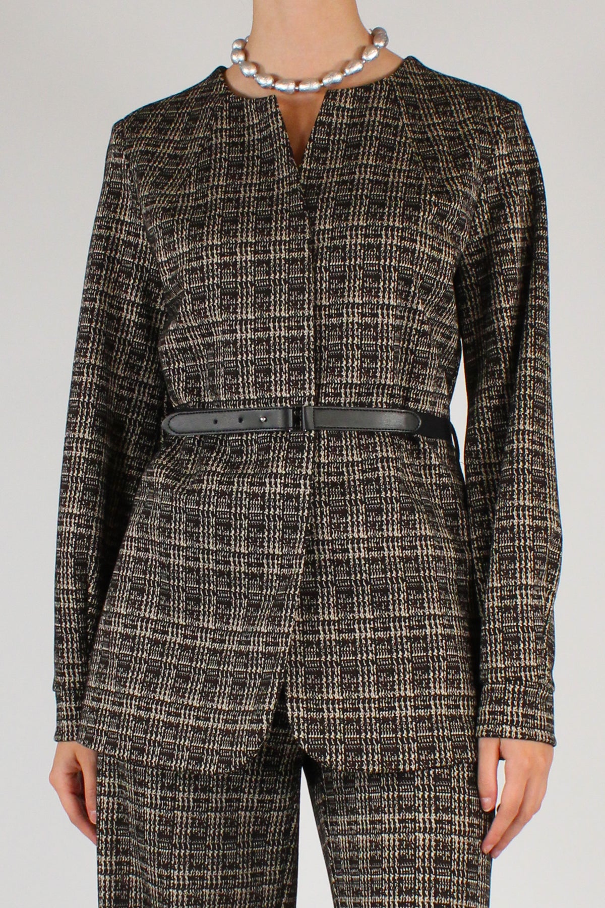 Blazer Stampa Astratta