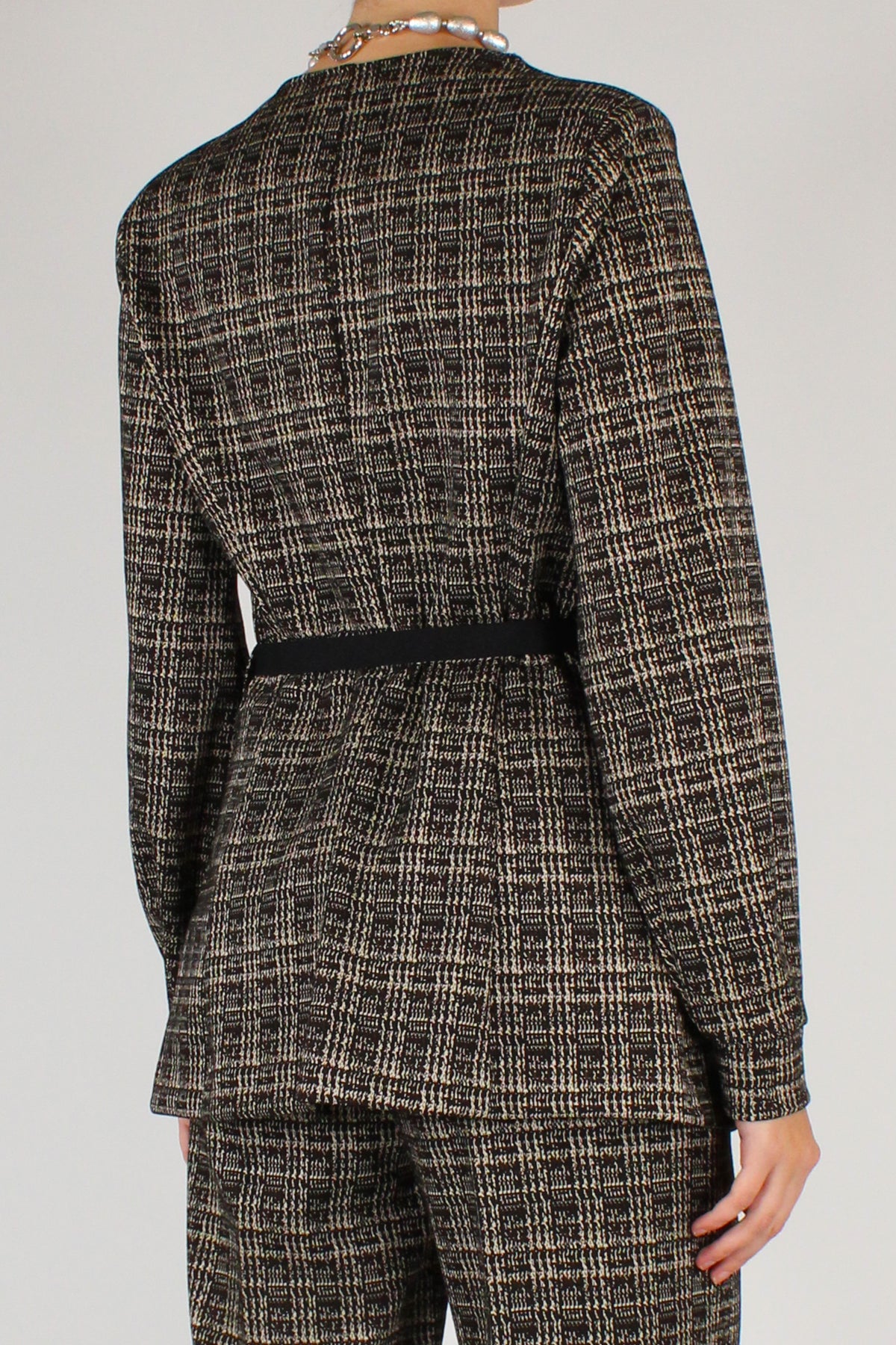Blazer Stampa Astratta