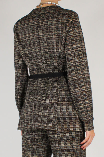 Blazer Stampa Astratta