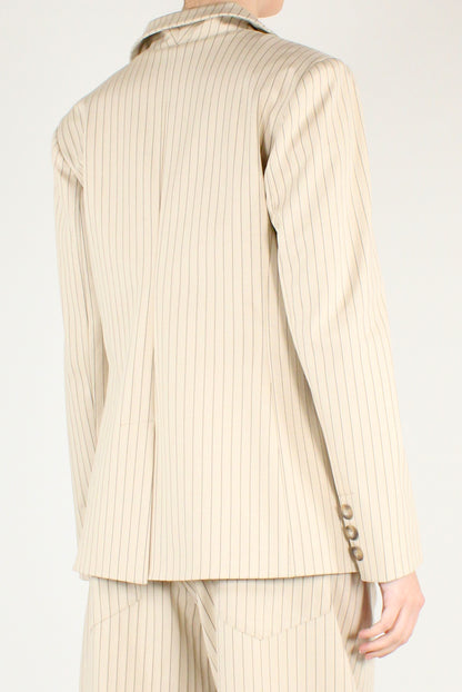 Blazer Monopetto Gessato