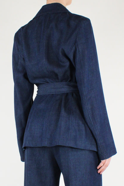 Blazer in Denim Lyocell