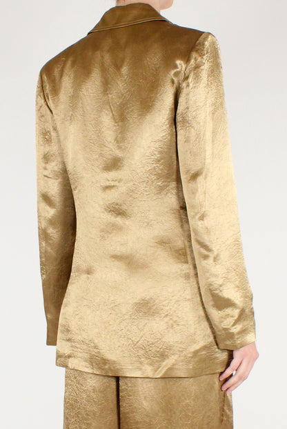 Blazer Monopetto Metallizzato