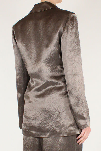 Blazer Monopetto Metallizzato