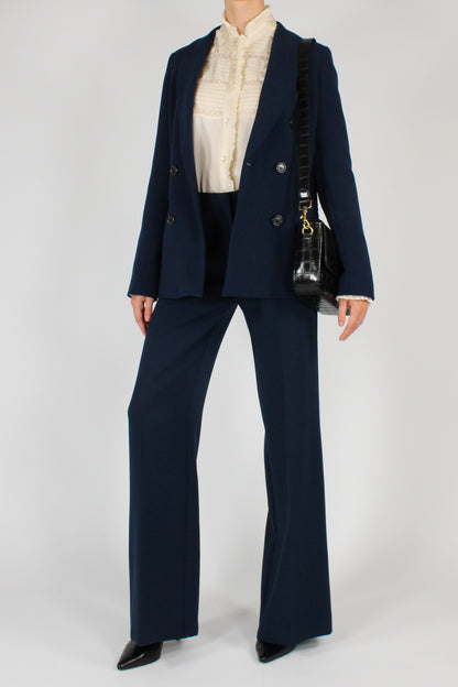 Blazer Doppiopetto Misto Viscosa