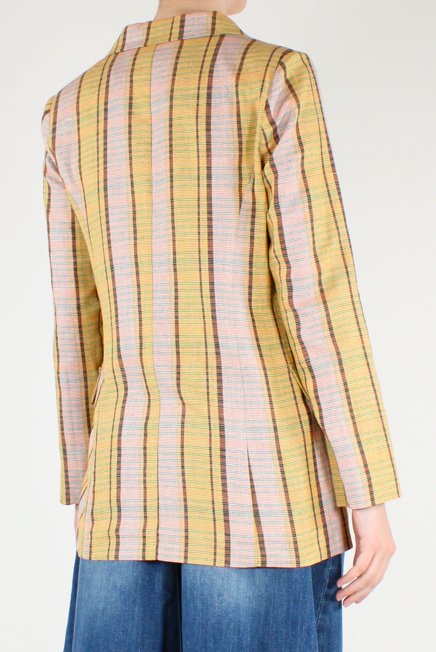 Blazer Doppiopetto Tartan