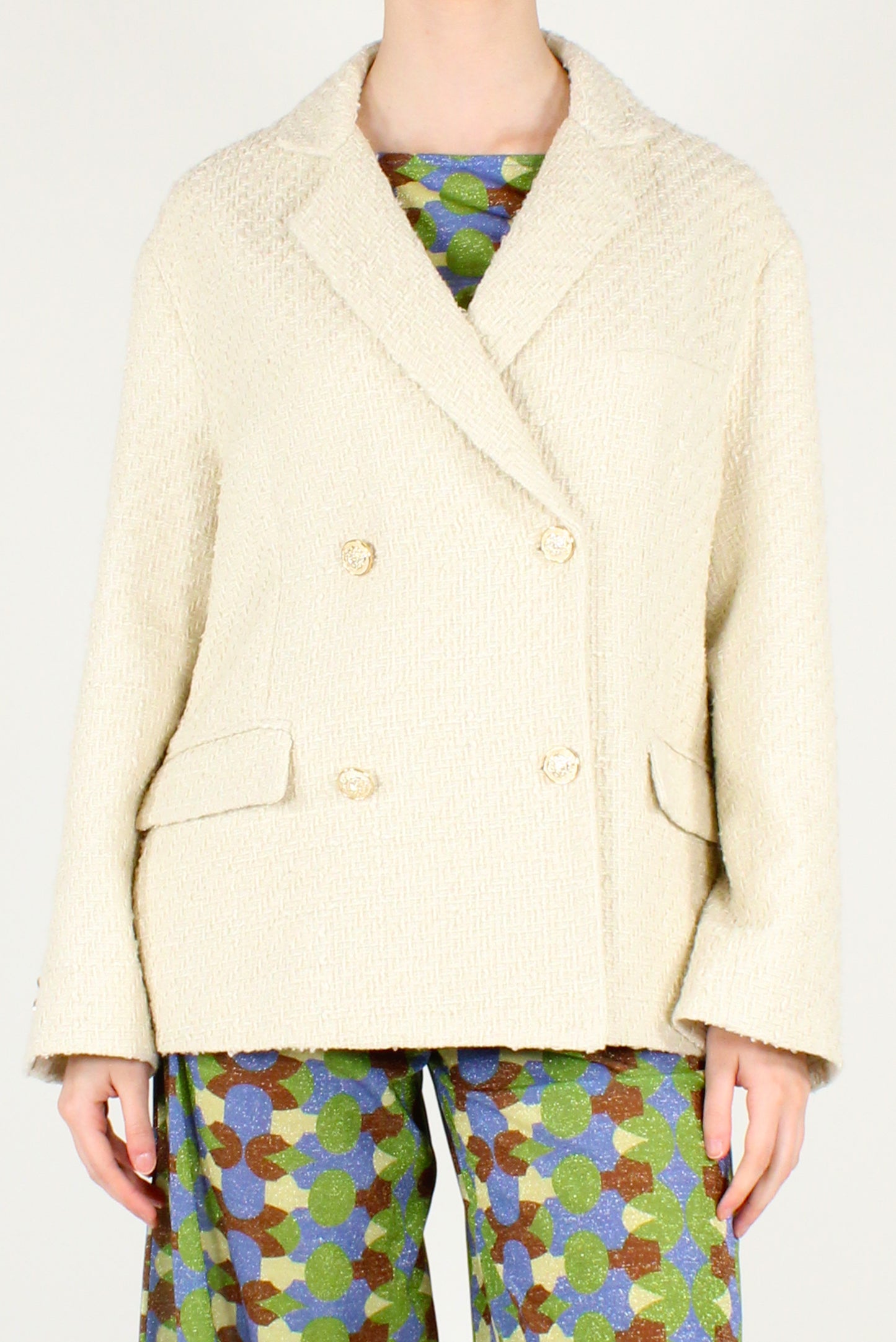 Blazer Doppiopetto in Tweed