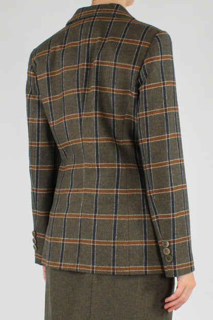 Blazer Monopetto a Quadri
