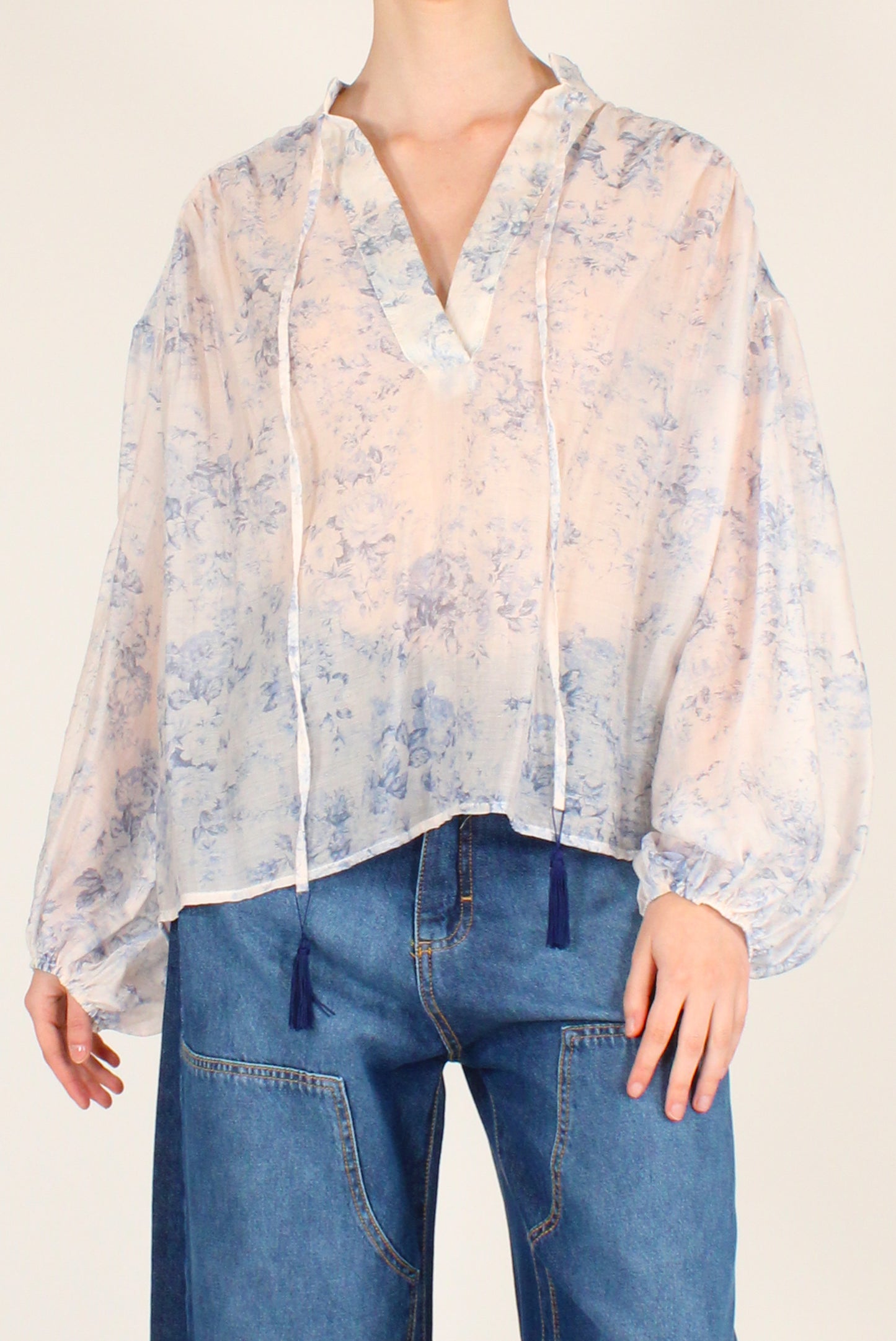 Floral Print Blouse
