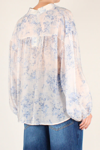 Floral Print Blouse