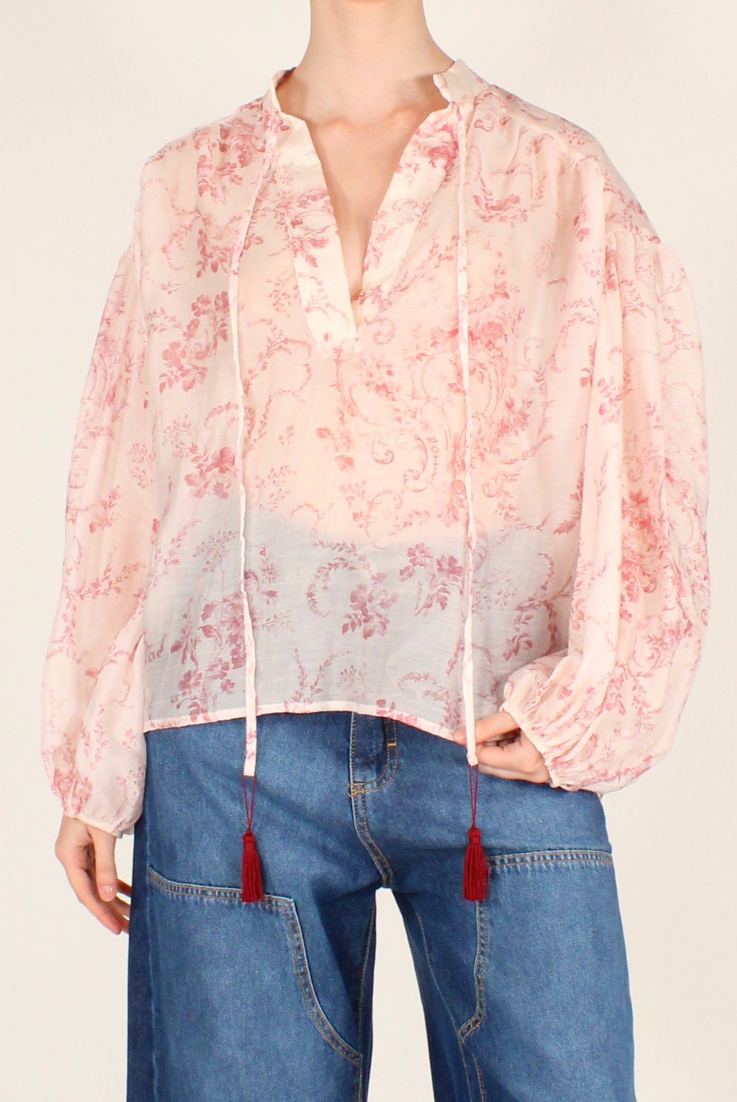 Floral Print Blouse