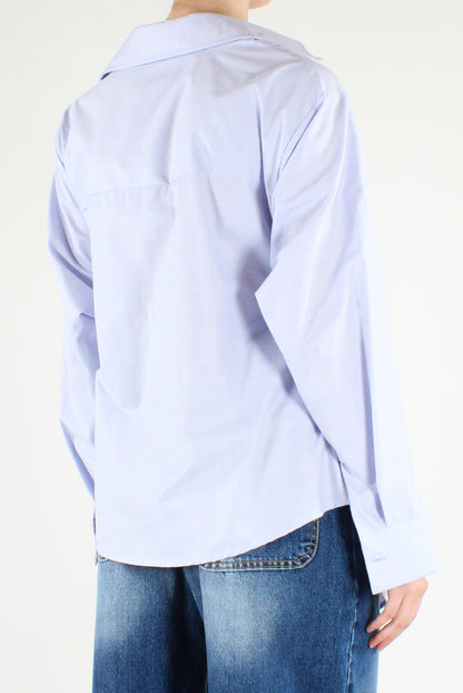 Blusa Camicia Nodo Incrociato