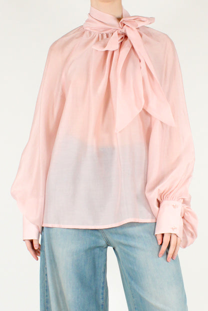 Blusa Over con Fiocco