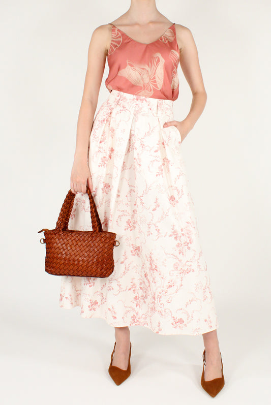 Gonna Lunga Stampa Floreale