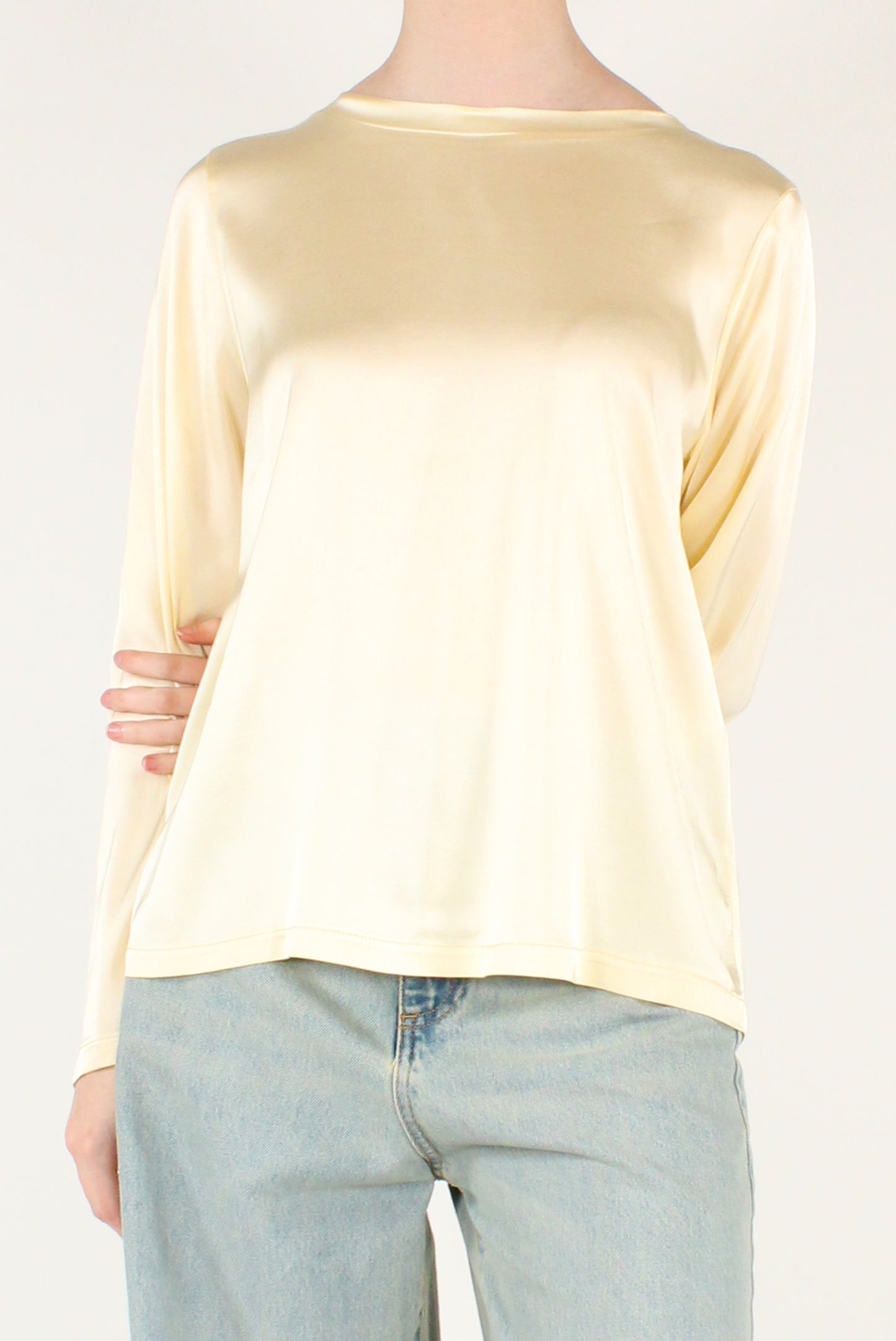 Blusa in Viscosa Elasticizzata