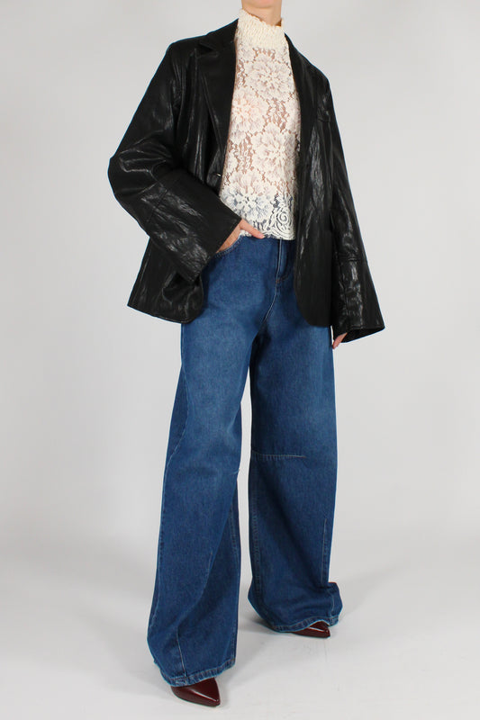 Blazer Over in Ecopelle