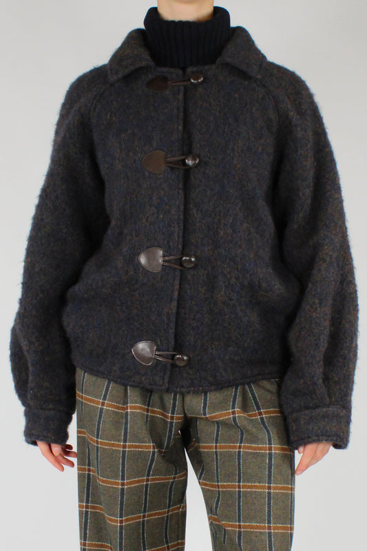 Bomber in Lana Mélange
