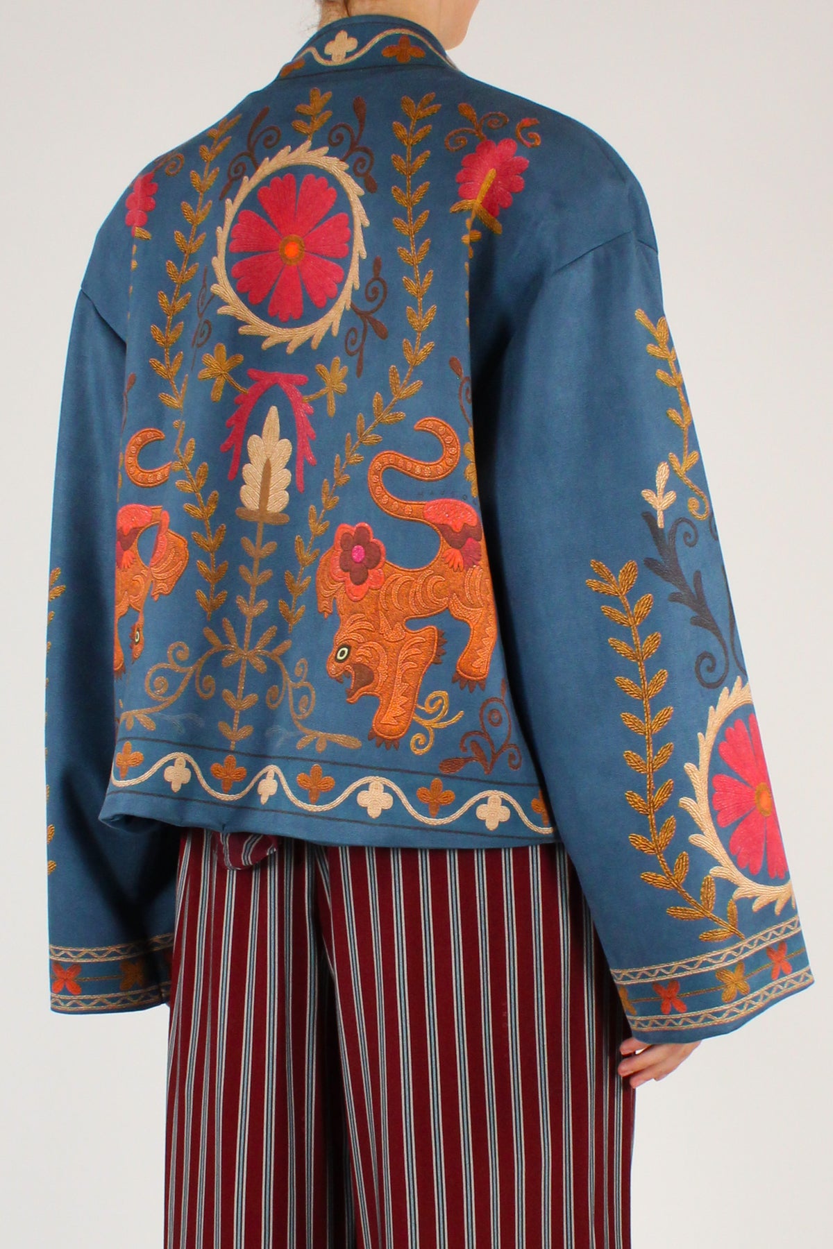 Bomber Stampa Drago Taglio Kimono