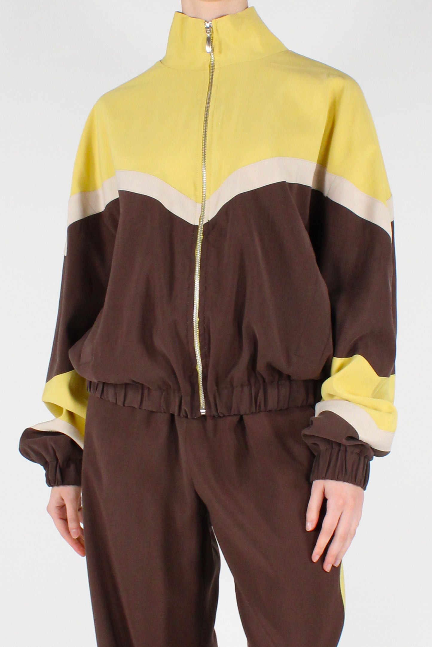 Bomber Misto Viscosa Tricolore