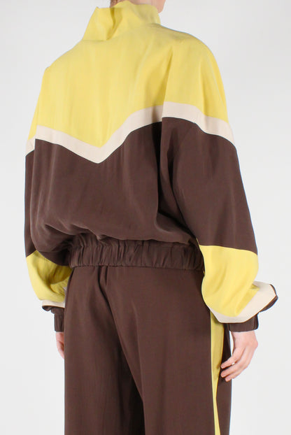 Bomber Misto Viscosa Tricolore