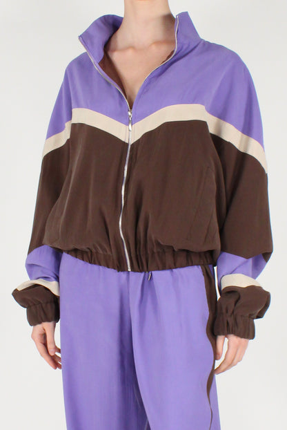 Bomber Misto Viscosa Tricolore