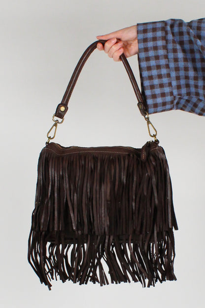 Borsa Rettangolare con Frange