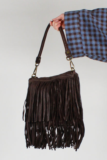 Borsa Rettangolare con Frange