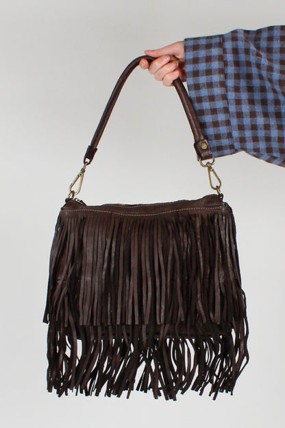 Borsa Rettangolare con Frange