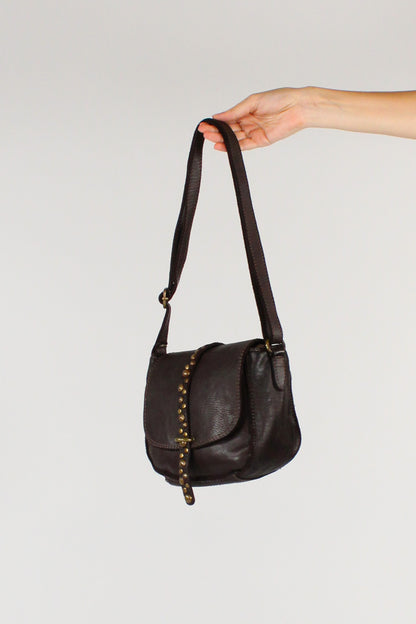 Borsa a Patta con Fascia con Borchie