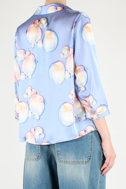 Camicia Stampa Bolle Sapone