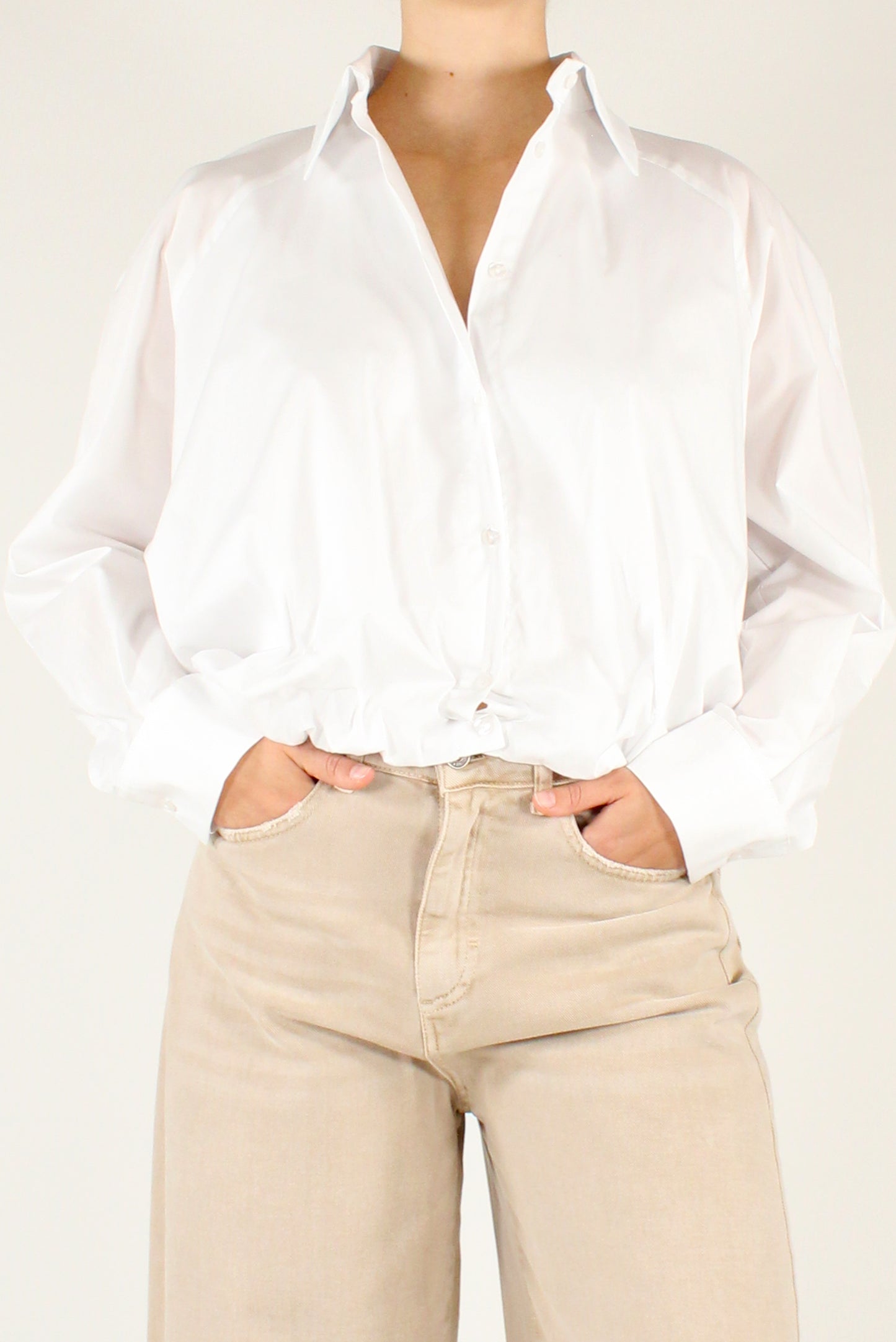 Camicia Taglio Bomber