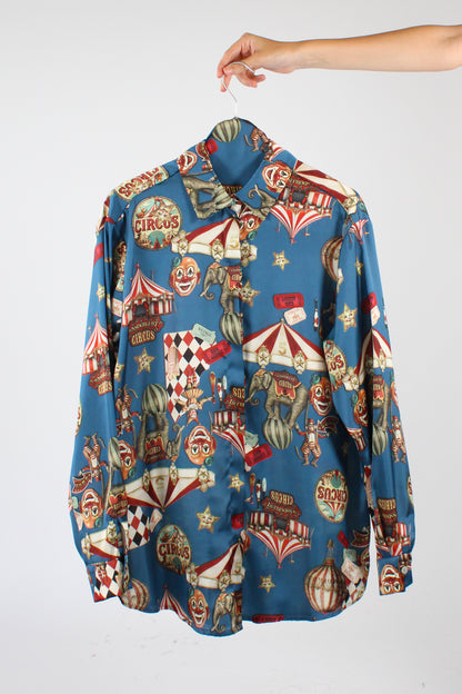 Camicia Fantasia Circus a Maniche Lunghe