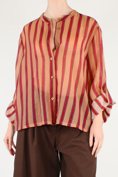 Camicia Coreana a Righe