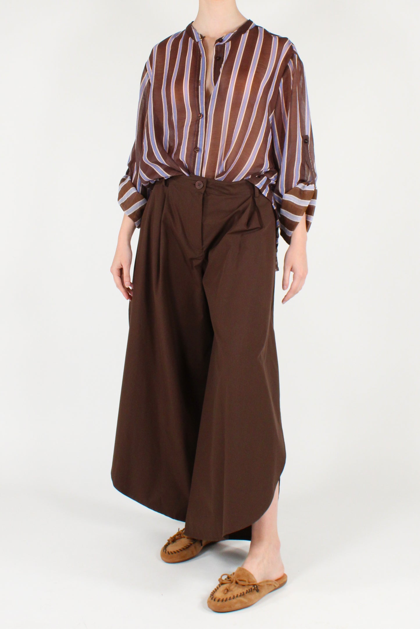 Camicia Coreana a Righe