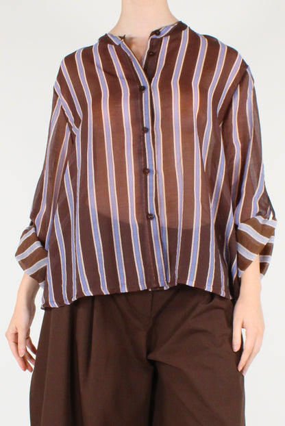 Camicia Coreana a Righe