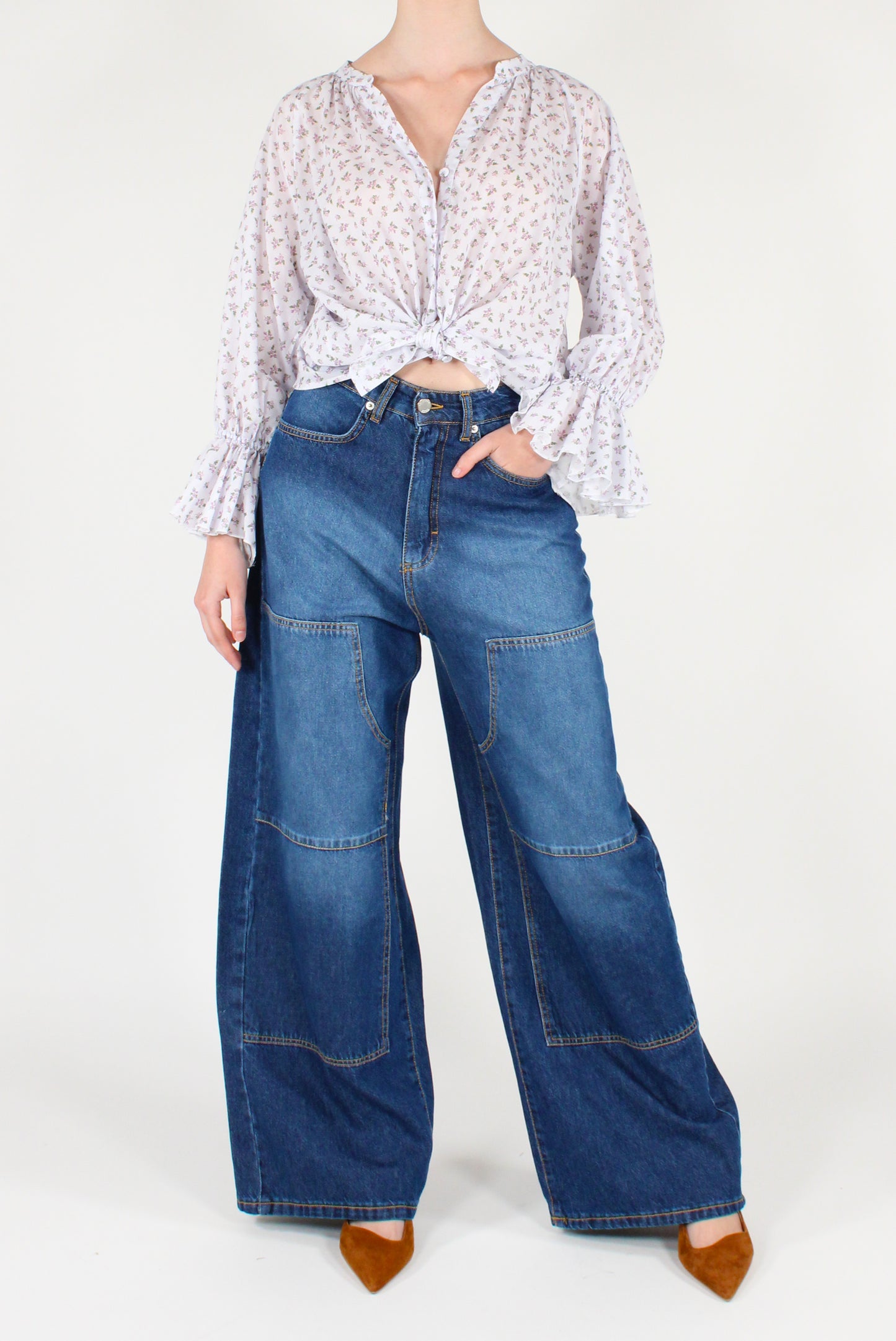 Camicia Stampa a Fiorellini