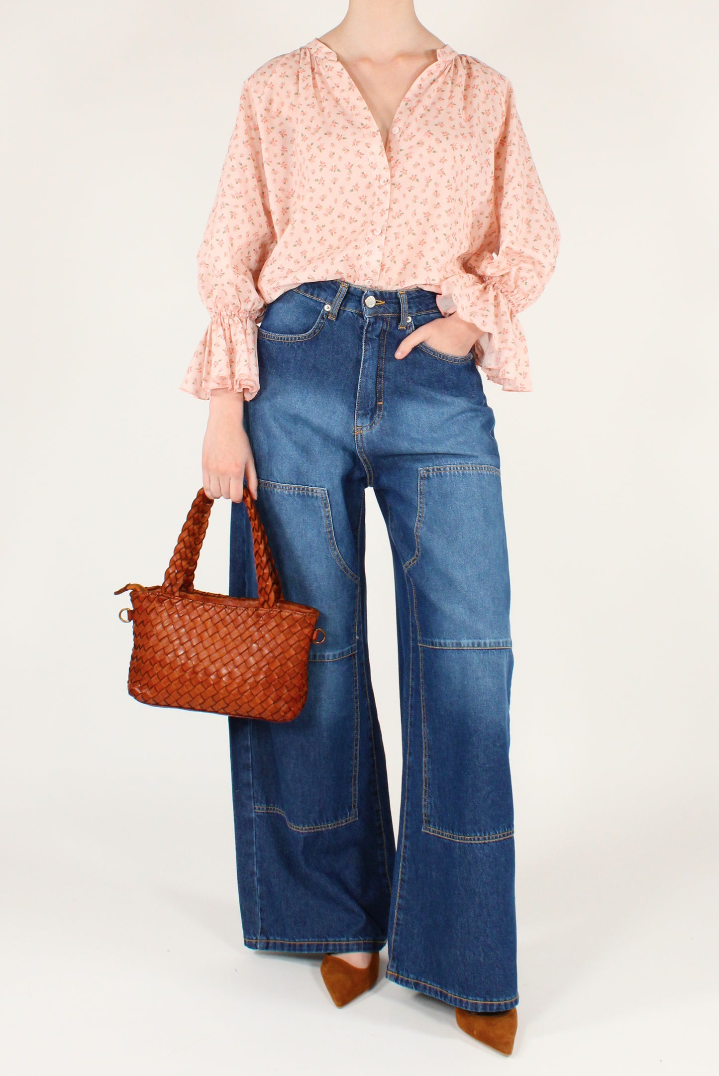 Camicia Stampa a Fiorellini